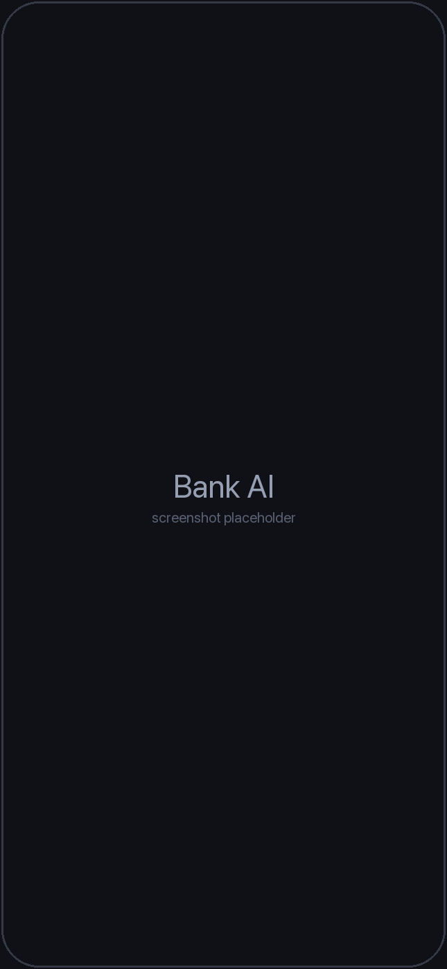Bank AI running on iPhone